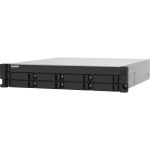 QNAP TS-832PXU-RP-4G SAN/NAS Storage System - Annapurna Labs Alpine AL-324 Quad-core (4 Core) 1.70 GHz - 8 x HDD Supported - 0 x HDD Installed - 8 x SSD Supported - 0 x SSD Installed -