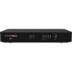SonicWall TZ80 Network Security/Firewall Appliance - Intrusion Prevention - 4 Port - Gigabit Ethernet - 750 Mbit/s Firewall Throughput - DES  3DES  MD5  SHA-1  AES (128-bit)  AES (192-b