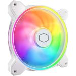 Cooler Master MFL-B4DW-16NP2-R2 MasterFan MF140 Halo 140mm Fan 1600rpm 4-Pin PWM 3-Pin ARG White
