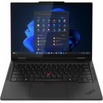 Lenovo ThinkPad T14s Gen 1 21R30010US 14in Touchscreen Convertible 2 in 1 Notebook - WUXGA - Intel Core Ultra 5 2nd Gen 235U - vPro Technology - 16 GB - 512 GB SSD - English Keyboard -