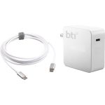 BTI MNF72LL/A-BTI 60W TYPE-C AC DAPTER MNF72LL/A  40AK0065WW MACBOOK PRO 13-INCH 2017 2 THUNDERBOLT  MLH12LL/A  MNQF2LL/A  MPXQ2LL/A  MPXV2LL/A  MLL42LL/A  MNQG2LL/A  MPXR2LL/A  MPXW2LL