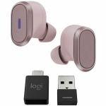 Logitech Zone True Wireless - Stereo - USB Type A - True Wireless - Bluetooth - 98.4 ft - 20 Hz to 20 kHz - Earbud - Binaural - In-ear - Noise Cancelling  Omni-directional  MEMS Technol