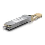 Ubiquiti 100G SR4 MM Optical Module QSFP28 transceiver that supports 100G connections up to 100 m using multi-mode