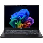 Acer TravelMate P6 14 AI P614-54 TMP614-54-56PB 14in Notebook - WQXGA+ - Intel Core Ultra 5 226V - 16 GB - 1 TB SSD - English Keyboard - Black - Intel Chip - 2880 x 1800 - Windows 11 Pr