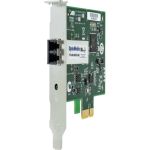 Allied Telesis AT-2911SX Gigabit Ethernet Card - PCI Express x1 - 1 Port(s) - Full-height  Low-profile - 1000Base-SX - Plug-in Card