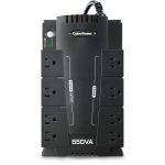 CyberPower CP550SLG Standby UPS Systems - 550VA/330W  120 VAC  NEMA 5-15P  Compact  8 Outlets  PowerPanel&reg; Personal  $100000 CEG  3YR Warranty