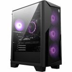 MSI Codex R2 14th Codex R2 B14NVL5-447US Gaming Desktop Computer - Intel Core i5 14th Gen i5-14400F - 16 GB - 1 TB SSD - Black - Intel H610 Chip - Windows 11 Home - NVIDIA GeForce RTX 5