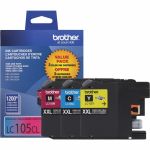 Brother Innobella LC1053PKS Original Ink Cartridge - Inkjet - High Yield - 1200 Pages Cyan  1200 Pages Magenta  1200 Pages Yellow - Assorted  Magenta  Yellow - 3 / Pack
