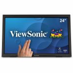 ViewSonic TD2423d 24in 1080p 10-Point Multi IR Touch Monitor with HDMI  VGA  and DP - 24in Touch Monitor - 10 Point(s) Multi-touch Screen - Full HD 1920 x 1080p - MVA technology - 16.7