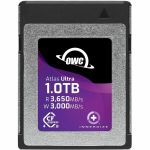 OWC 1TB Atlas Ultra CFexpress Type B 4.0 Memory Card - Up to 3000 MB/s Write and 3650 MB/s Read Speeds  1500MB/s Minimum Sustained Write Speed - RED Certified - 3 Year Limited Warranty