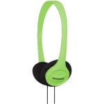Koss KPH7 On-Ear Headphones - Stereo - Wired - 32 Ohm - 80 Hz to 18 kHz - Over-the-head - Binaural - Supra-aural - 4 ft Cable - Green - 1