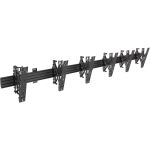 Kanto MBW31PT Wall Mount for Menu Board  Digital Signage Display  Display Screen  TV - Height Adjustable - 3 Display(s) Supported - 40in to 60in Screen Support - 198 lb Load Capacity -