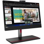 Lenovo ThinkCentre M90a Gen 5 12SH0028US All-in-One Computer - Intel Core i7 14th Gen i7-14700 - vPro Technology - 16 GB - 512 GB SSD - 23.8in Full HD - Desktop - Black - Intel Q670 Chi