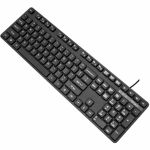 Targus USB Wired Keyboard - Cable Connectivity - USB Interface - 108 Key(s) - QWERTY Layout - PC  Mac - Black