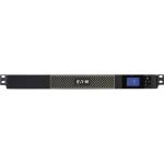 Eaton 5P 750VA 600W 120V Line-Interactive UPS  5-15P  5x 5-15R Outlets  True Sine Wave  Cybersecure Network Card Option  1U - 1U Rack-mountable - 4 Minute Stand-by - 110 V AC Input - 13