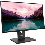 Lenovo ThinkVision T24-40 24in Class Full HD LED Monitor - 16:9 - Eclipse Black - 23.8in Viewable - In-plane Switching (IPS) Technology - WLED Backlight - 1920 x 1080 - 16.7 Million Col