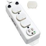 Eaton Tripp Lite Series Safe-IT UL 1363A Medical-Grade Power Strip for Patient-Care Vicinity  4x 15A Hospital-Grade Outlets  15 ft. Cord - NEMA 5-15P - 4 NEMA 5-15R Hospital Grade - 15f