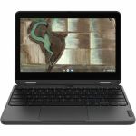 Lenovo 500e Chromebook Gen 3 82JB0015US 11.6in Touchscreen Convertible 2 in 1 Chromebook - HD - Intel Celeron N4500 - 4 GB - 32 GB Flash Memory - English Keyboard - Gray - Intel Chip -