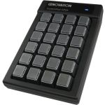 Genovation Mechanical Switch Controlpad 24Key Usb Hid 6Ft Cable - Cable Connectivity - USB Interface - 24 Key(s) - Programmable Hot Key(s) - Computer - Mechanical Keyswitch - Black