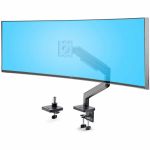 StarTech.com Monitor Desk Mount for up to 49in 32:9 Ultrawide Curved Screen  Mechanical Spring Arm  C-Clamp/Grommet  Max Weight 44lb/20kg - Monitor Desk Mount for up to 49in 32:9 ultraw