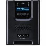 CyberPower PR1000LCD Smart App Sinewave UPS Systems - 1000VA/1000W  120 VAC  NEMA 5-15P  Mini-Tower  Sine Wave  8 Outlets  LCD  PowerPanel&reg; Business  $375000 CEG  3YR Warranty