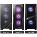 MSI Codex R2 Gaming PC Intel Core i7-14700F Nvidia RTX 5060 Ti 8G 32GB 2TB SSD W11HA - Mid-Tower Chassis - Intel B760 Chipset - ATX Motherboard - 32GB (2x16GB) DDR5 6000Mhz Dual Channel