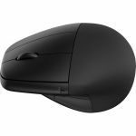 HP 925 Ergonomic Vertical Mouse For Business - Optical - Wireless - Bluetooth/Radio Frequency - 2.40 GHz - Black - USB Type A - 4000 dpi - Scroll Wheel - 6 Button(s) - 5 Programmable Bu