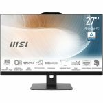 MSI Modern AM272P 1M Modern AM272P 1M-822US All-in-One Computer - Intel Core 5 120U - 16 GB - 1 TB PCI Express NVMe SSD - 27in Full HD - Desktop - Black - Intel Chip - 1920 x 1080 - Win