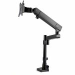 StarTech.com Desk Mount Monitor Arm with 2x USB 3.0 ports for VESA Display up to 34in (17.6lb/8kg)  C-Clamp/Grommet  Mechanical Spring - VESA 75x75/100x100mm pole mount heavy duty singl