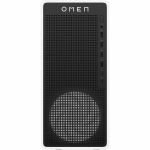OMEN TG03-0000a TG03-0120 Gaming Desktop Computer - Intel Core Ultra 5 225F - 16 GB - 1 TB SSD - Snow White Metal  Black Metal - Intel B860 Chip - Windows 11 Home - NVIDIA GeForce RTX 5