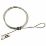 Kensington Slim NanoSaver 2.0 EQ Combination Laptop Lock - Resettable - 5.91 ft Cable - Resettable - 4-wheel - Combination Lock - Nylon  Stainless Steel - For Notebook