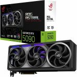 Asus ROG NVIDIA GeForce RTX 5090 Graphic Card - 32 GB GDDR7 - 7680 x 4320 - 2.61 GHz Boost Clock - 512 bit Bus Width - PCI Express 5.0 - DisplayPort - 3 x DisplayPort - HDMI