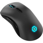 Lenovo Legion M600 Wireless Gaming Mouse - Optical - Cable/Wireless - Bluetooth/Radio Frequency - 2.40 GHz - Iron Gray  Black - USB 2.0 - 16000 dpi - Scroll Wheel - 9 Button(s) - Symmet
