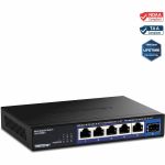 TRENDnet 6-Port 2.5G Unmanaged Switch with 10G SFP+ Port - 5 Ports - 2.5 Gigabit Ethernet  10 Gigabit Ethernet - 2.5GBase-T  10GBase-X - 2 Layer Supported - Modular - 9.50 W Power Consu