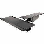 StarTech.com Under Desk Keyboard Tray  Height Adjustable Keyboard and Mouse Tray (10in x 26in)  Ergonomic Computer Keyboard Tray w/Mouse Pad - Adjustable under desk keyboard tray (10x26