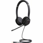 Yealink UH37 Headset - Microsoft Teams Certification - Stereo - USB Type C  USB Type A - Wired - 32 Ohm - 20 Hz to 20 kHz - Over-the-head  On-ear - Binaural - Supra-aural - 3.94 ft Cabl