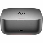 HP Thunderbolt 4 Ultra 180W TAA G6 Dock (9X4A1AA) - for Notebook - Charging Capability - 230 W - Thunderbolt 4 - 4 Displays Supported - 8K  QHD @ 60Hz  FHD @ 60Hz  5K @ 60Hz  4K @ 60Hz