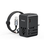 Mcdodo CP-6140 100W 3C1A Universal Travel Adapter Kit Black