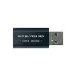 USB C Female to USB A Male Data Blocker Pro Super Charge Black