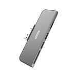 Unitek D1021A uHUB H6+6-In-1 USB3.1 Gen1 HubAdapter for Surface Pro (2-Port USB-A + SD + Micro SD + HDMI + Mini DP)