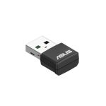 ASUS USB-AX55 Nano IEEE 802.11ax Dual Band Wi-Fi Adapter for Computer Notebook - USB 2.0 Type A 1.76 Gbit/s 2.4GHz 5GHz