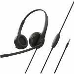 Creative HS-230 Lightweight Headset with Noise-cancelling Mic - Stereo - USB Type A  Mini-phone (3.5mm) - Wired - 100 Hz to 20 kHz - Over-the-head  On-ear - Binaural - Circumaural - Noi