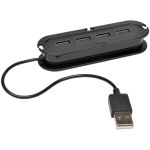 Eaton Tripp Lite Series 4-Port USB 2.0 Ultra-Mini Hub - USB - 4 USB Port(s) - 4 USB 2.0 Port(s)