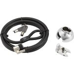 Kensington SafeDome Cable Lock for iMac 24in - Keyed Lock - Silver - Carbon Steel - For iMac  Keyboard  Mouse