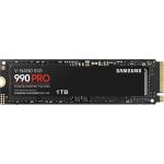 Samsung MZ-V9P1T0B/AM 990 PRO 1TB NVMe Solid State Drive PCIe 4.0 M.2 2280 Reads Up to 7450 MB/s Writes Up to 6900 MB/s