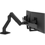 Ergotron Desk Mount for LCD Monitor - Matte Black - Height Adjustable - 2 Display(s) Supported - 32in Screen Support - 35 lb Load Capacity - 75 x 75  100 x 100  200 x 100  200 x 200  40