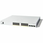 Cisco Catalyst C1300-24FP-4G Ethernet Switch - 24 Ports - Manageable - Gigabit Ethernet - 10/100/1000Base-T  1000Base-X - 3 Layer Supported - Modular - 4 SFP Slots - 438.30 W Power Cons
