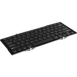 Aluratek Portable Ultra Slim Tri-Fold Bluetooth Keyboard - Wireless Connectivity - Bluetooth - 79 Key(s) - QWERTY Layout - Computer  Notebook  Tablet  Smartphone - Android  PC  iOS