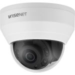 Wisenet QND-8010R 5 Megapixel Network Camera - Color - Dome - White - 65.62 ft Infrared Night Vision - H.265  H.264  MJPEG  H.264M  H.264H - 2592 x 1944 - 2.80 mm Fixed Lens - 30 fps -