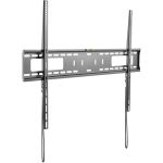 StarTech.com Flat Screen TV Wall Mount - Fixed - For 60in to 100in VESA Mount TVs - Steel - Heavy Duty TV Wall Mount - Low-Profile Design - Fits Curved TVs - Wall-mount a large TV in a